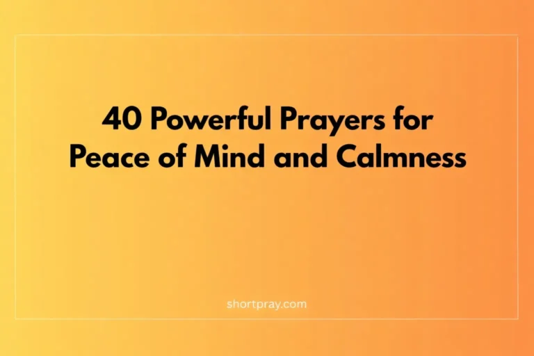 prayer for today morning